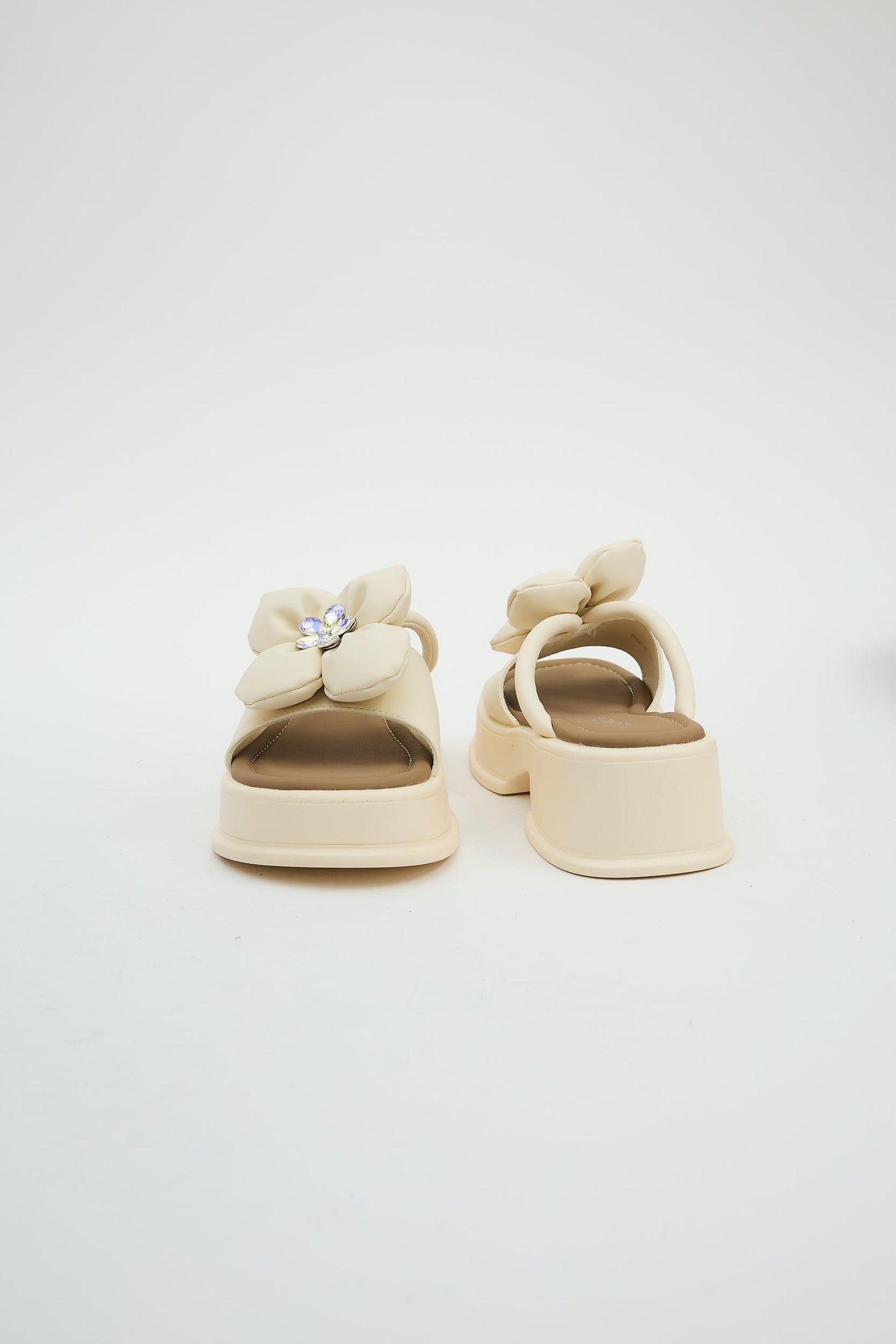 Blair | Milk Sandal Heels