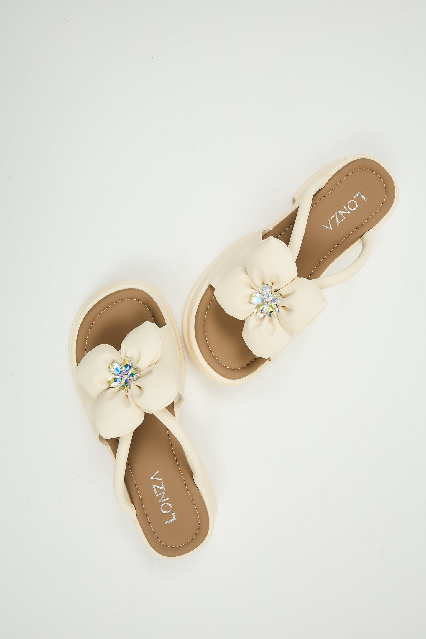 Blair | Milk Sandal Heels