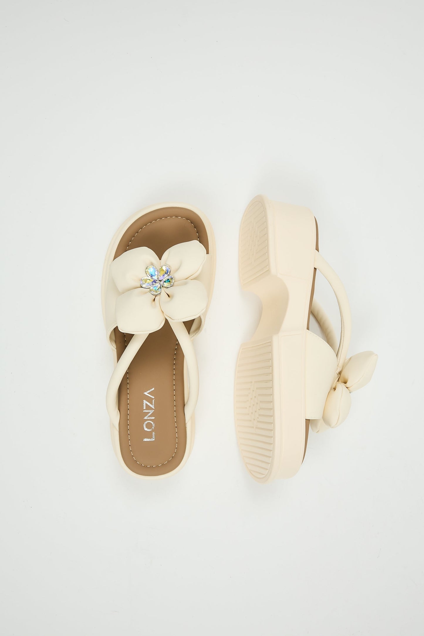 Blair | Milk Sandal Heels
