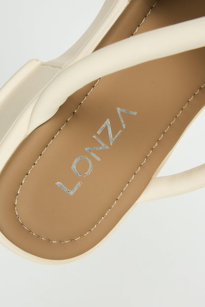 Blair | Milk Sandal Heels