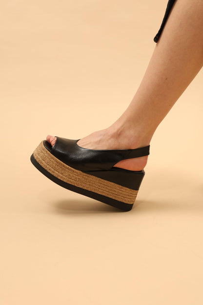 Blair | Black Sandal Heels
