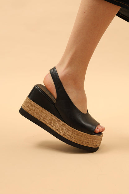 Blair | Black Sandal Heels