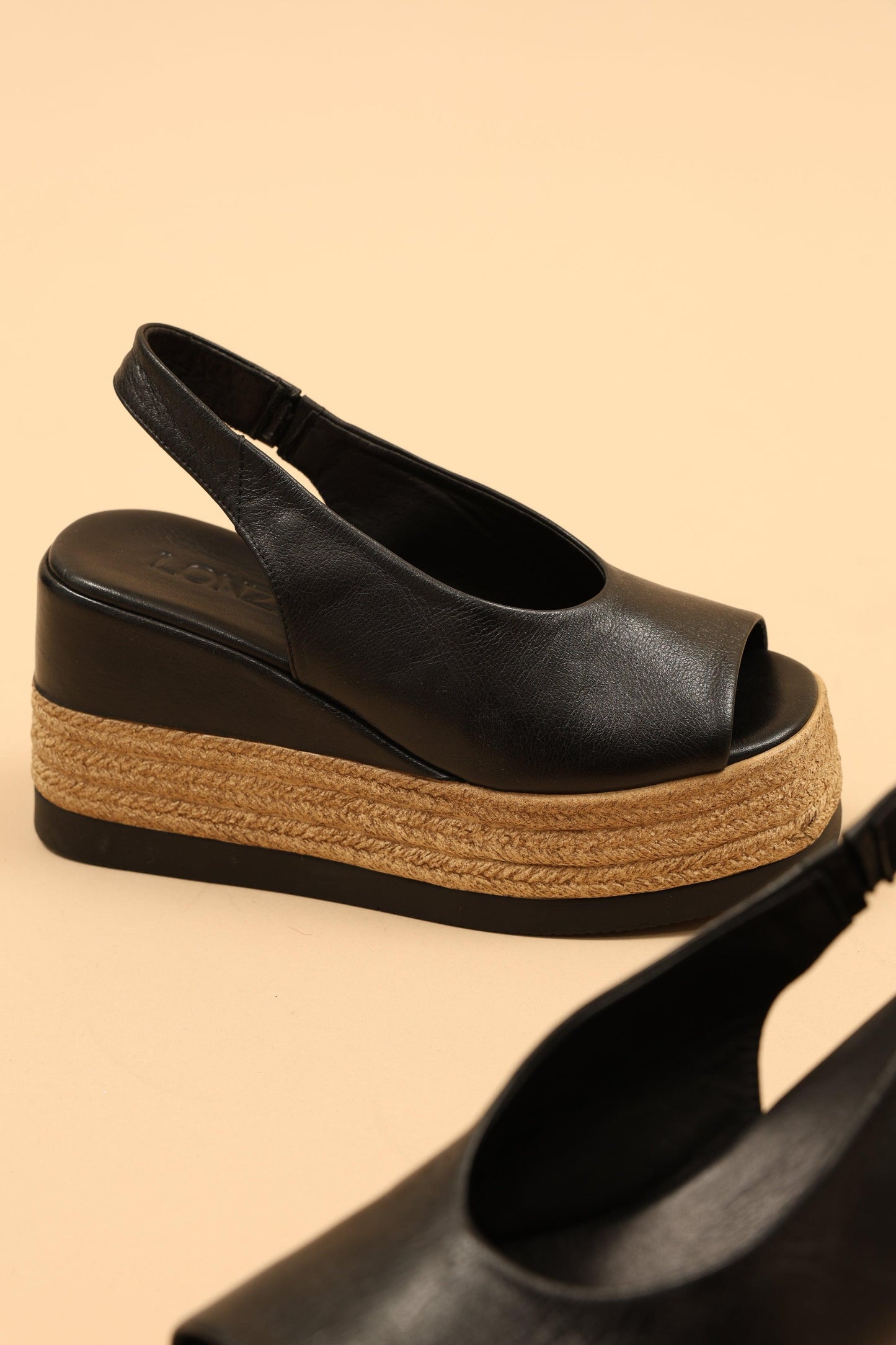 Blair | Black Sandal Heels