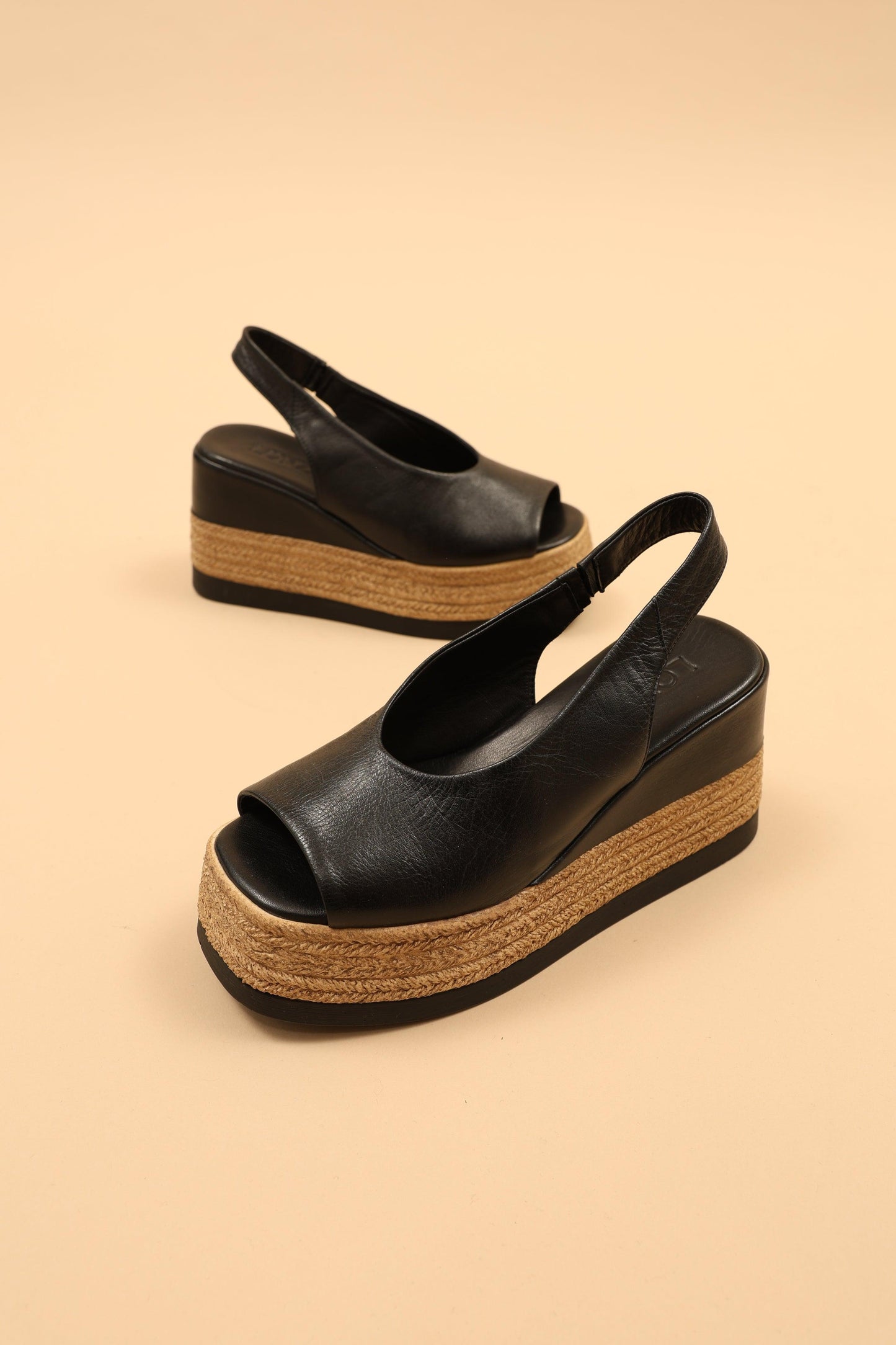 Blair | Black Sandal Heels