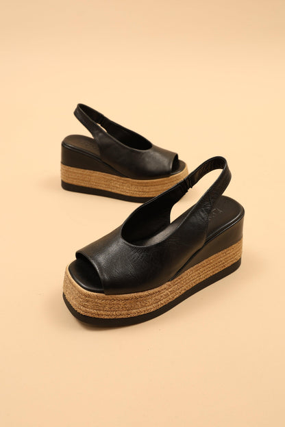 Blair | Black Sandal Heels