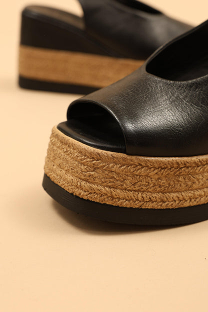 Blair | Black Sandal Heels