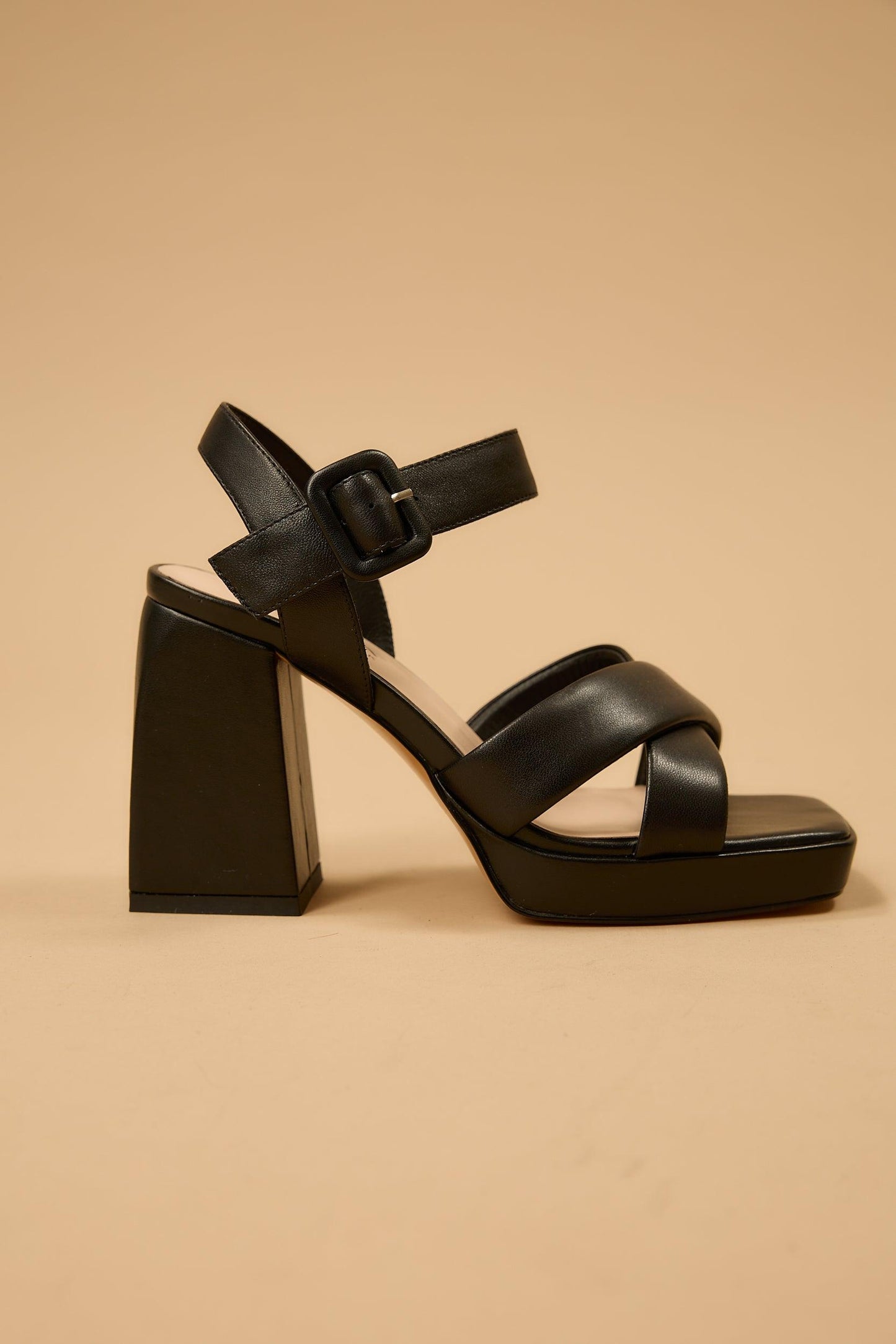 Blair | Black Sandal Heels
