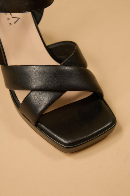 Blair | Black Sandal Heels