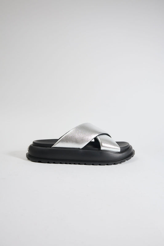 Blair | Silver Sandals