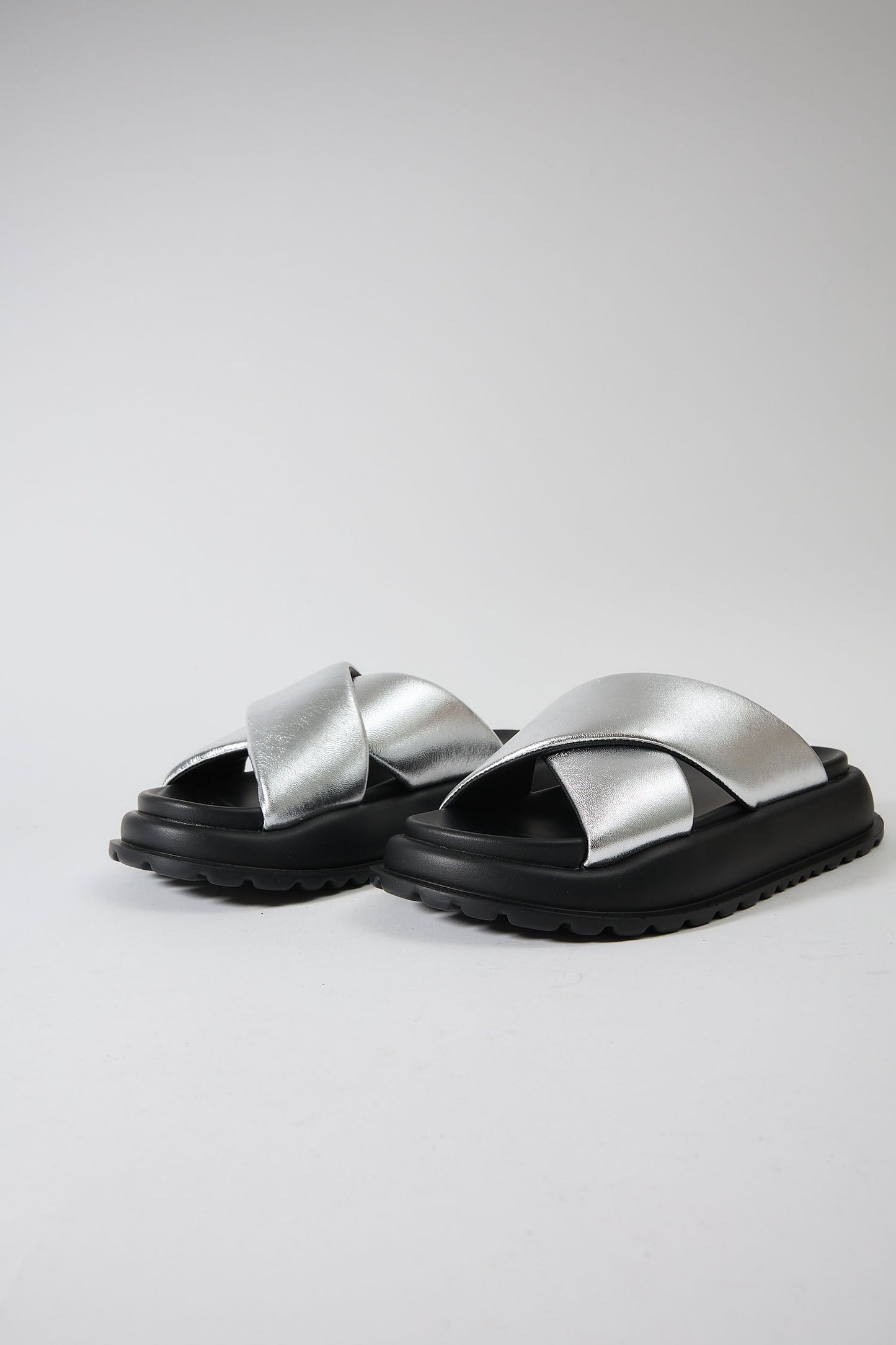 Blair | Silver Sandals