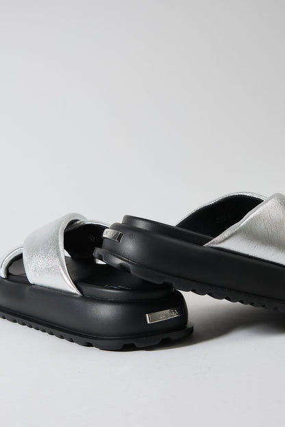 Blair | Silver Sandals