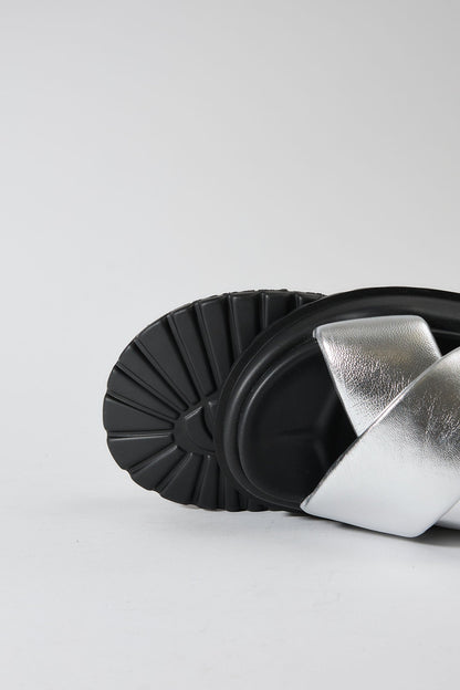 Blair | Silver Sandals