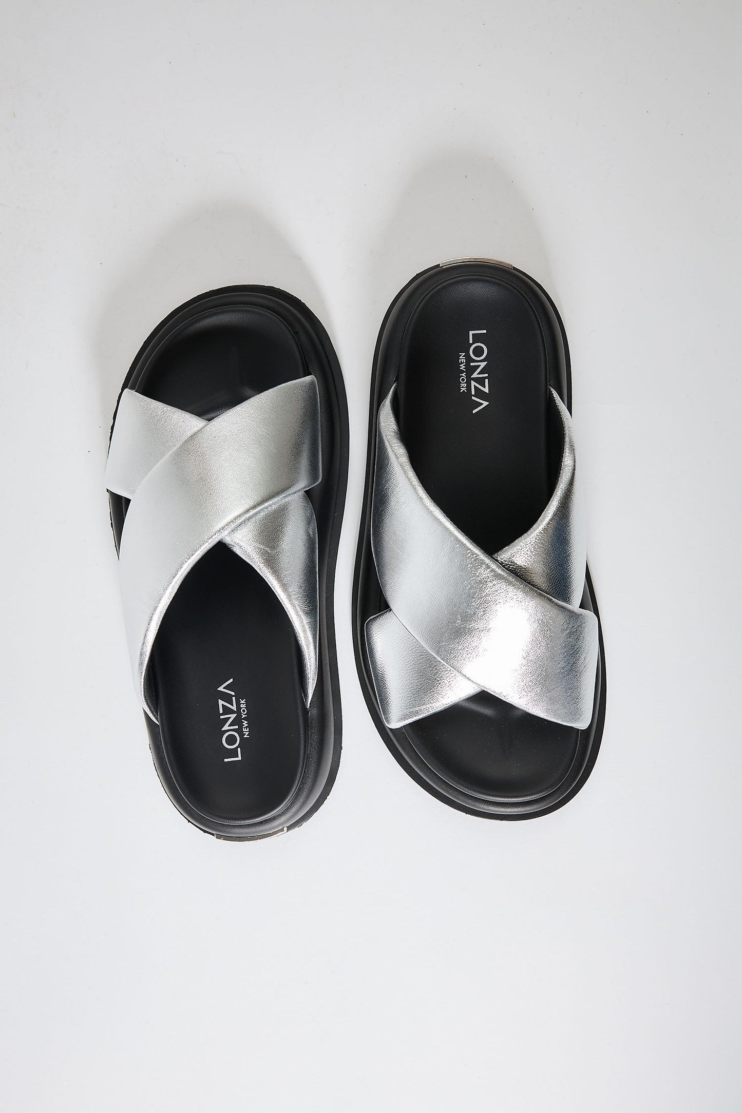 Blair | Silver Sandals