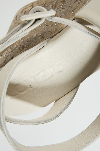 Blair | Beige Sandal Heels