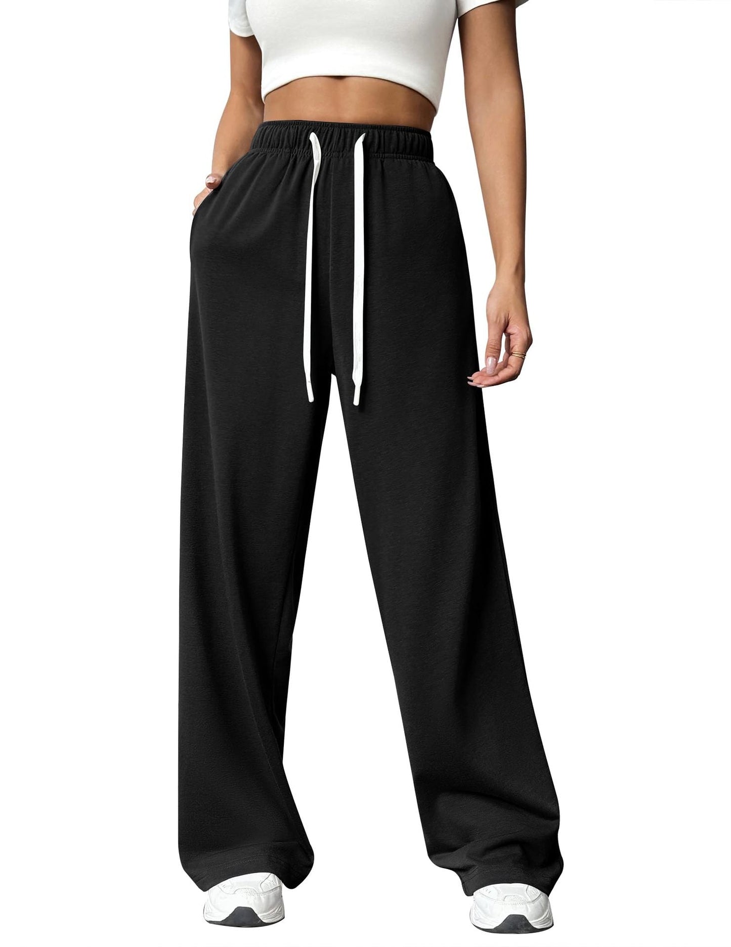 Women's Loose Fit Jogging Pants | With Side Pockets