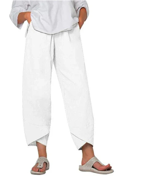 Women's Summer Pants | Cropped Leg | Airy Fit | Casual Look