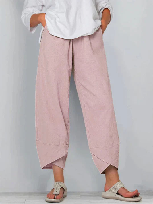 Women's Summer Pants | Cropped Leg | Airy Fit | Casual Look