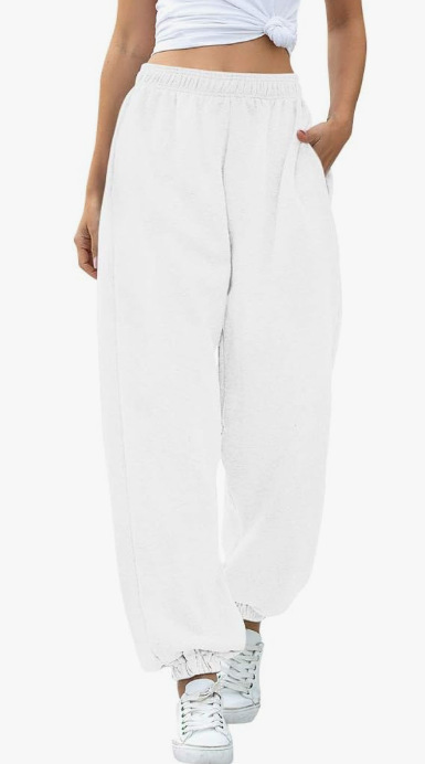 Baggy jogging pants for women | High waist