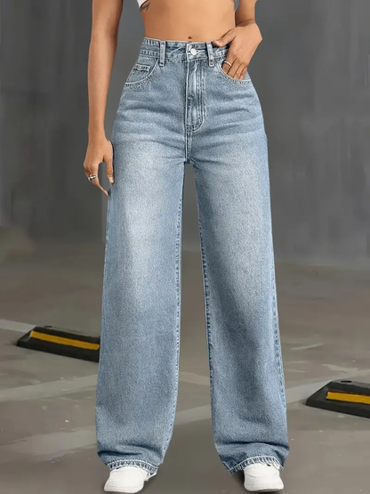 Women's Vintage Mom Jeans | Wide Leg