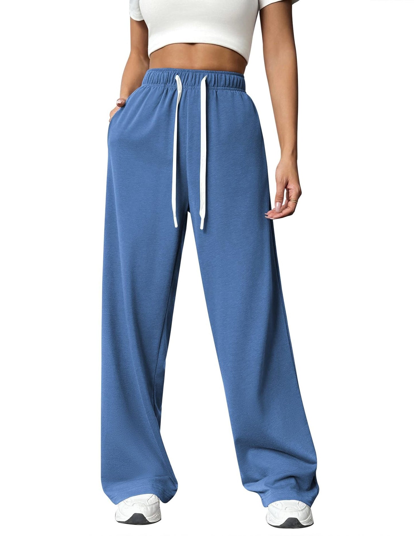 Women's Loose Fit Jogging Pants | With Side Pockets