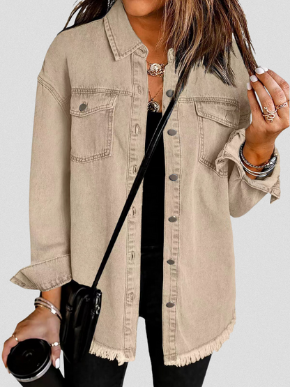 ANGELA CLASSIC DENIM SHIRT
