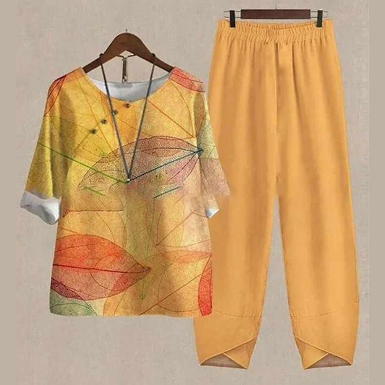 Summer Two-Piece Set for Women | Loose Fit