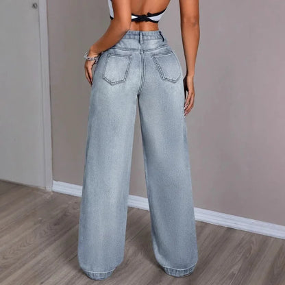 Women's Vintage Mom Jeans | Wide Leg