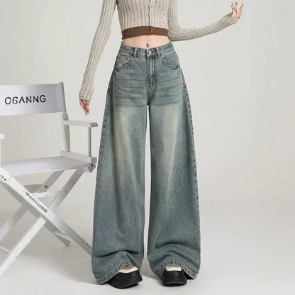 Women's Stylish Baggy Jeans | High Waist