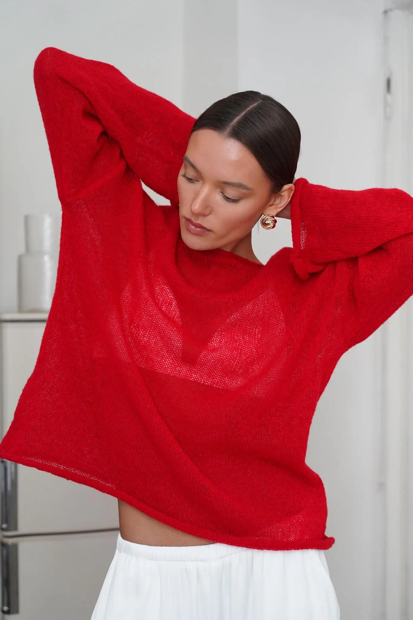 Anna-Berg | Relaxed Crewneck Sweater