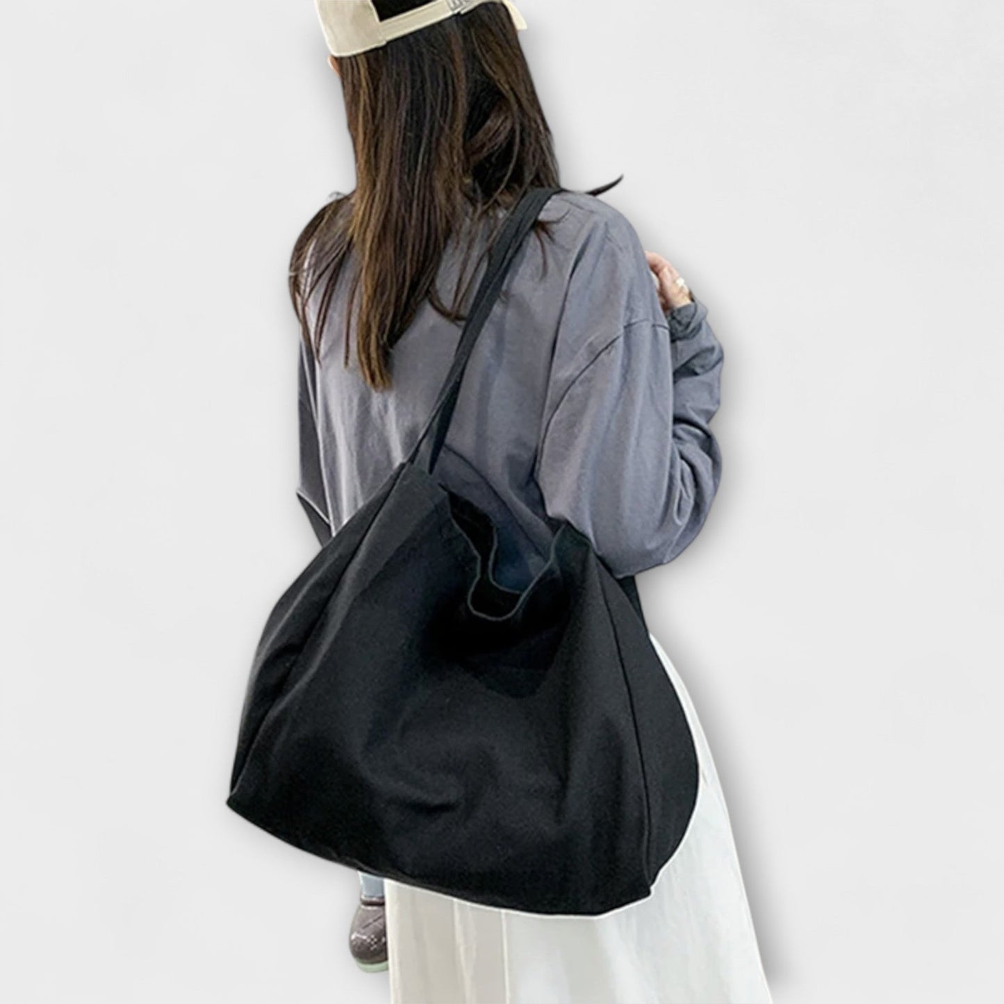 Liyaa - High-Quality Large Canvas Shopper Bag