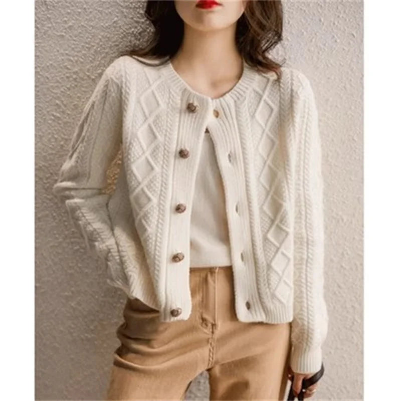 Cable Knit Cardigan