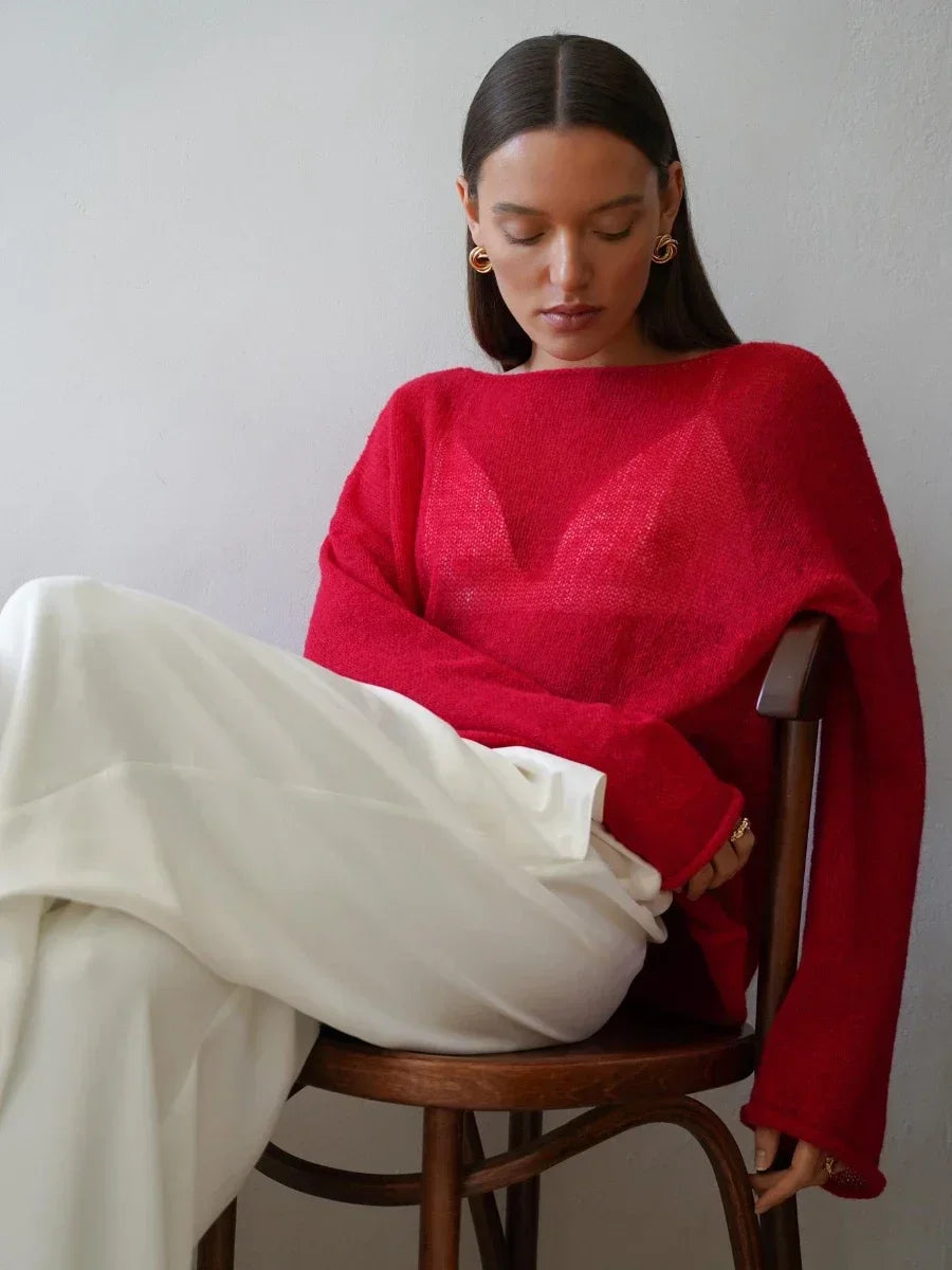Anna-Berg | Relaxed Crewneck Sweater