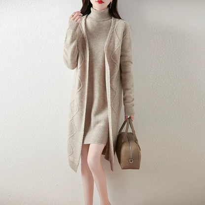 Cardigan, Cable-Knit