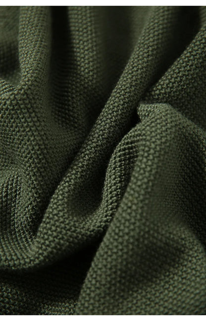 Wool Zip Cardigan