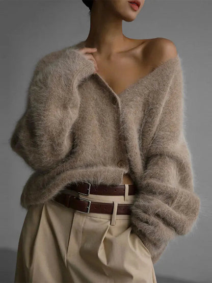 Hässleholm Fur Cardigan