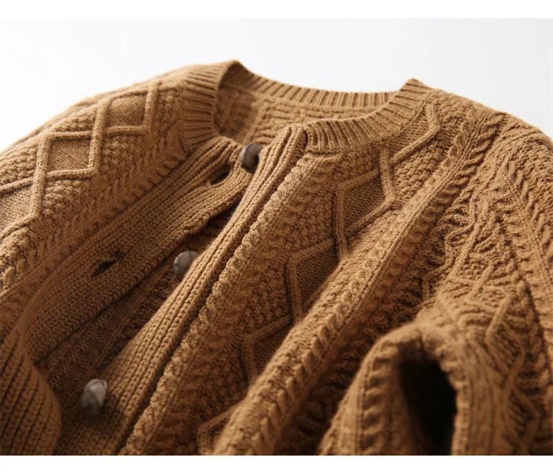 Cable Knit Cardigan