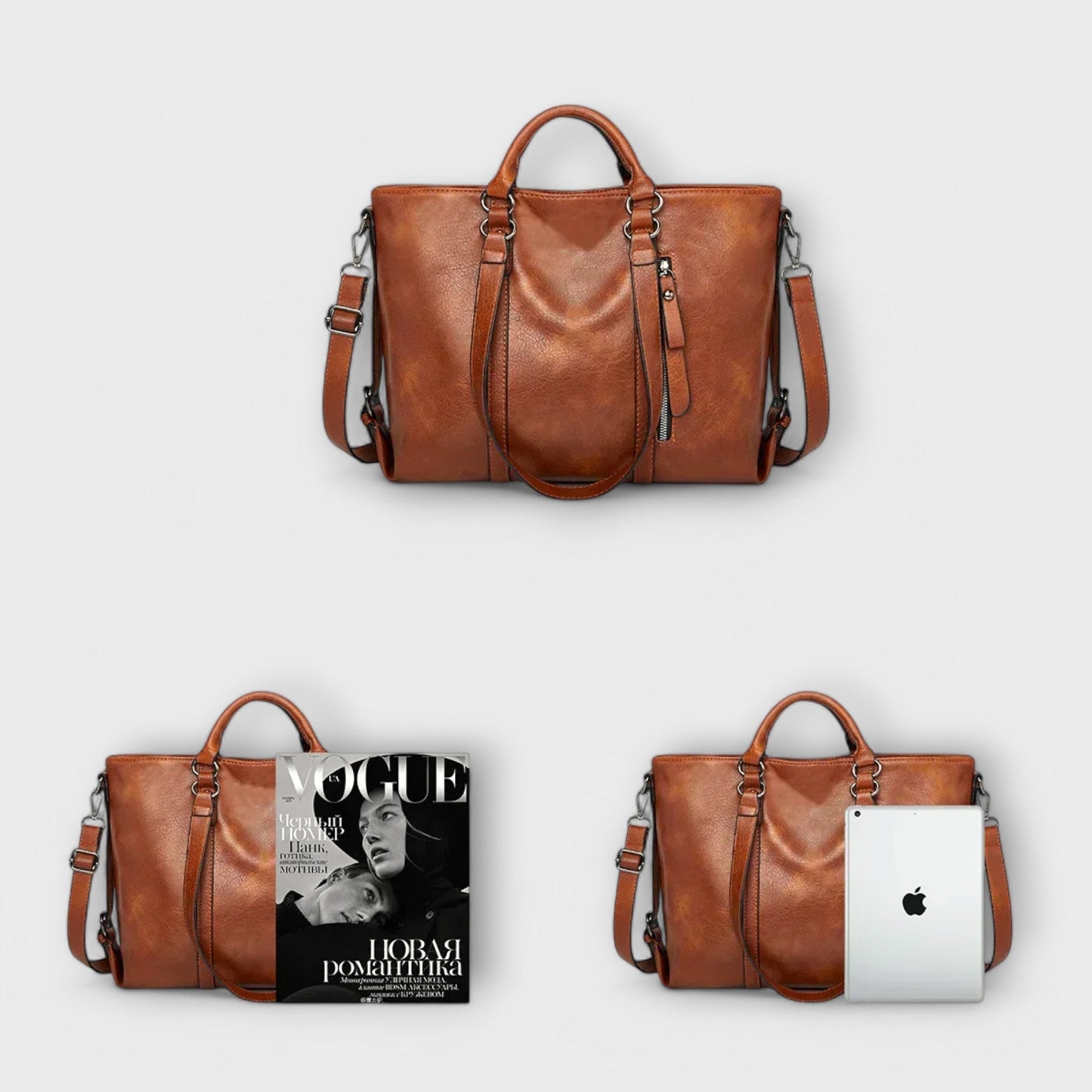 Erica - Large Leather Bag