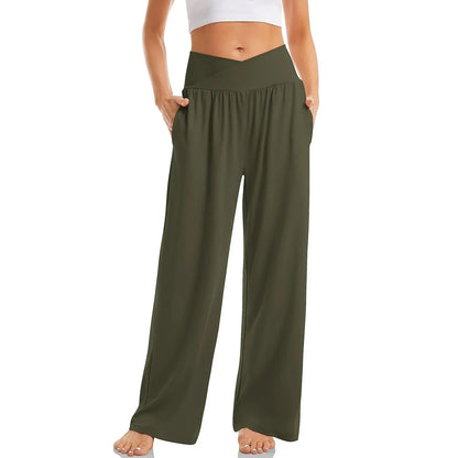 Women's Wide Leg Yoga Pants | Casual