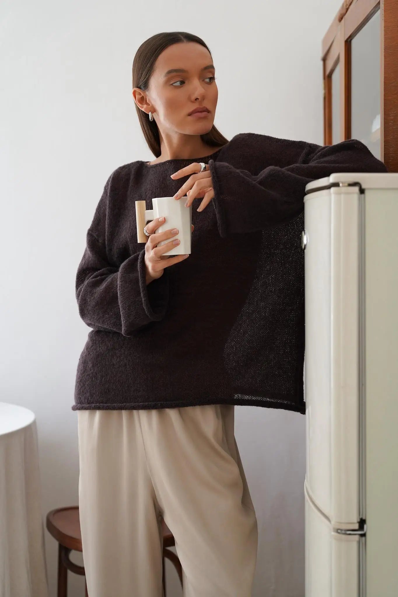 Anna-Berg | Relaxed Crewneck Sweater