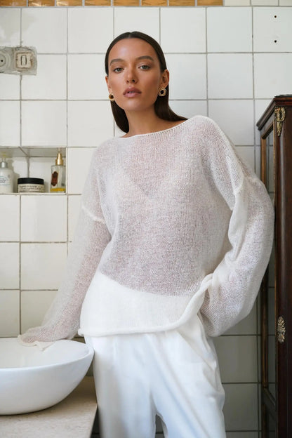 Anna-Berg | Relaxed Crewneck Sweater