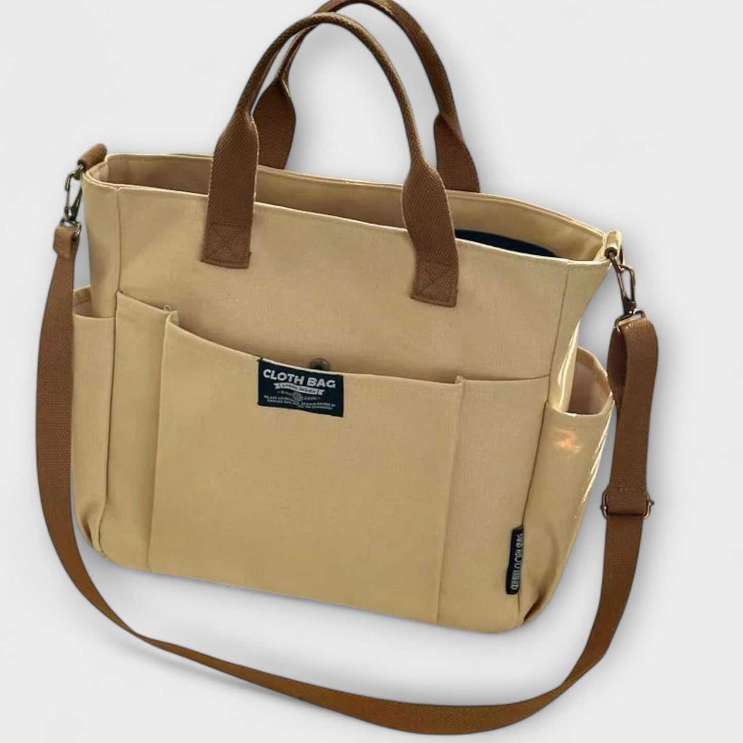 Pamela - Minimalistic Canvas Tote Bag