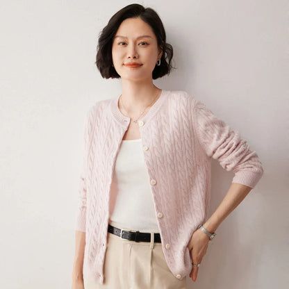 Casual Cashmere Cardigan