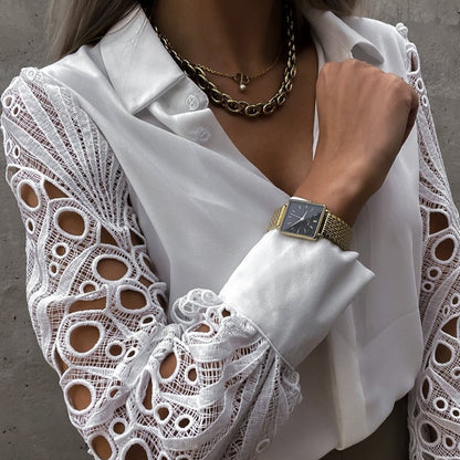 Casual Blouse for Women | Comfortable Fit | Versatile for Everyday Wear | Lightweight Cotton Blend