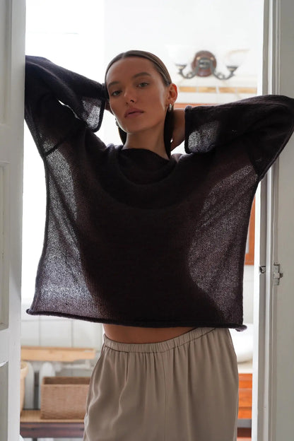 Anna-Berg | Relaxed Crewneck Sweater