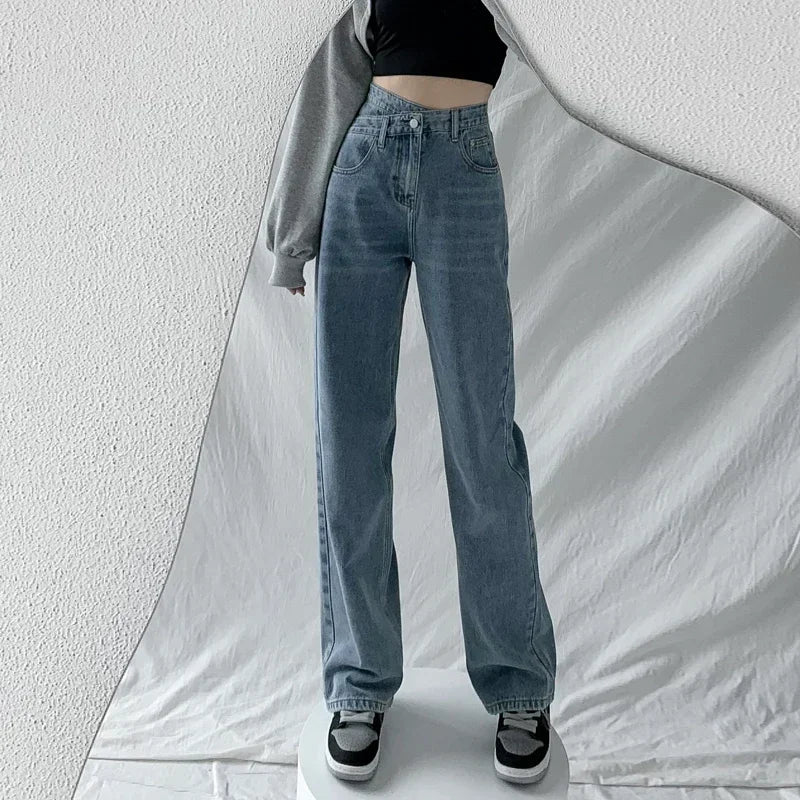 Women's Stylish Mom Jeans | High Waist