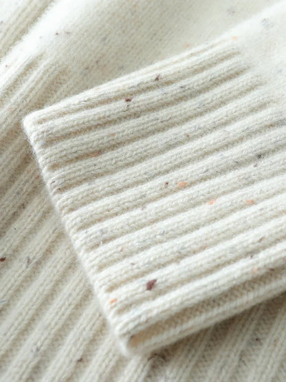 Cashmere Zip Cardigan