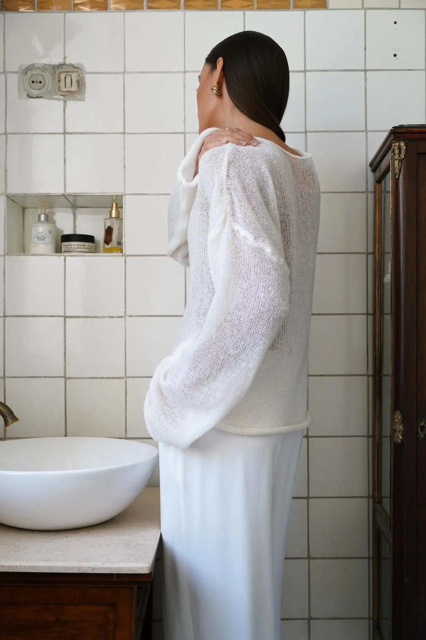 Anna-Berg | Relaxed Crewneck Sweater