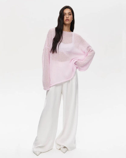 Anna-Berg | Relaxed Crewneck Sweater