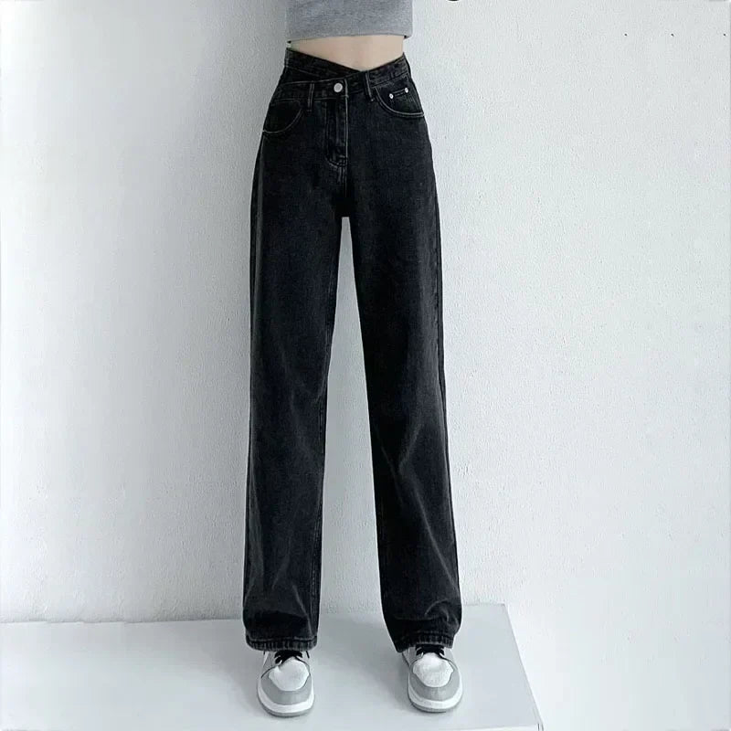 Women's Stylish Mom Jeans | High Waist