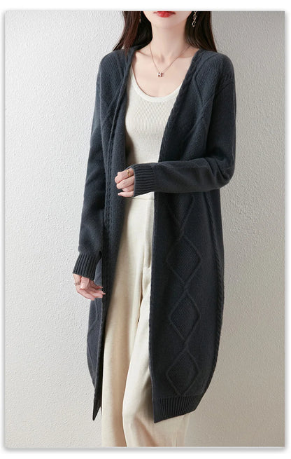 Cardigan, Cable-Knit